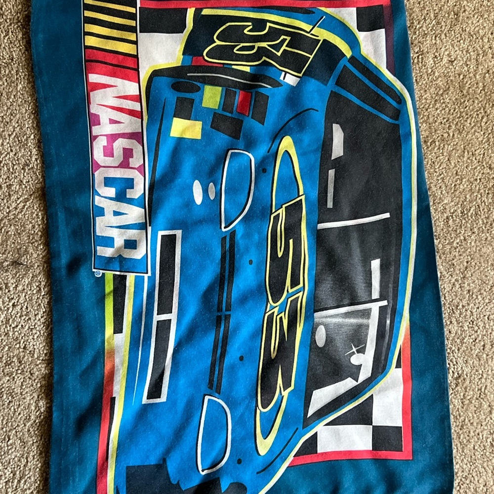 Vintage NASCAR pillow case